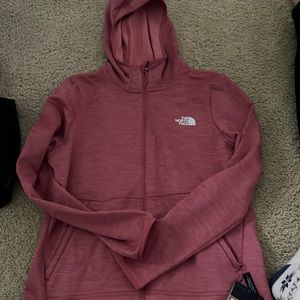 North Face Hooded Zip Up
